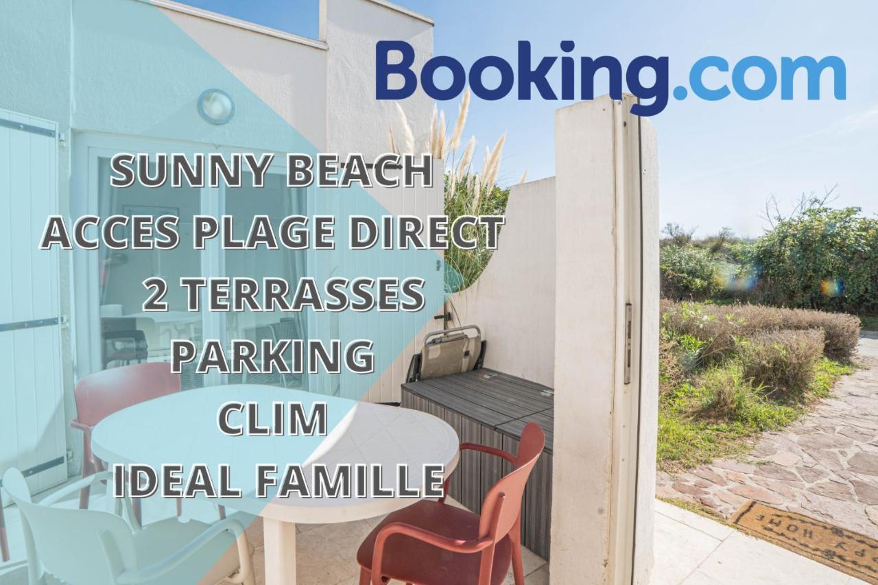 Villa Sunny Beach Clim Acces Plage Parking Famille - Topprosconciergerie Ла-Гранд-Мот Экстерьер фото